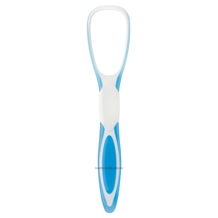 Healthy Smile Tongue Scraper, Blue